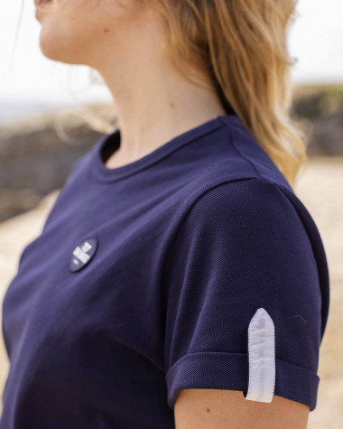 Littoral polo dress - Navy