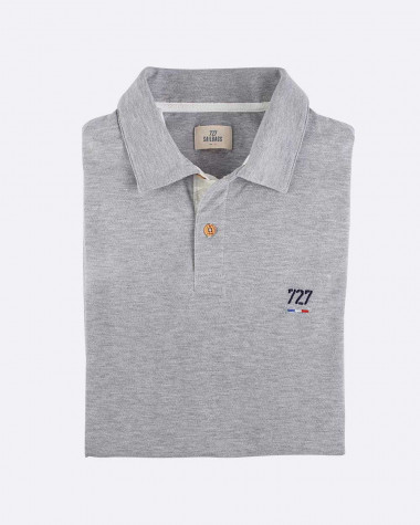 Short-sleeved Men Polo shirt - Grey