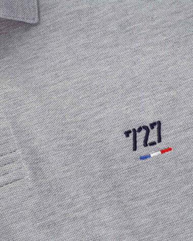 Short-sleeved Men Polo shirt - Grey