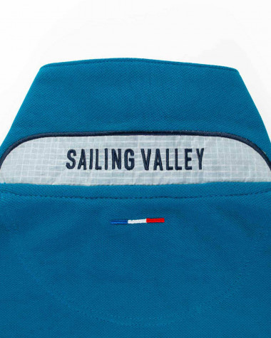 Short-sleeved Men Polo shirt - Blue