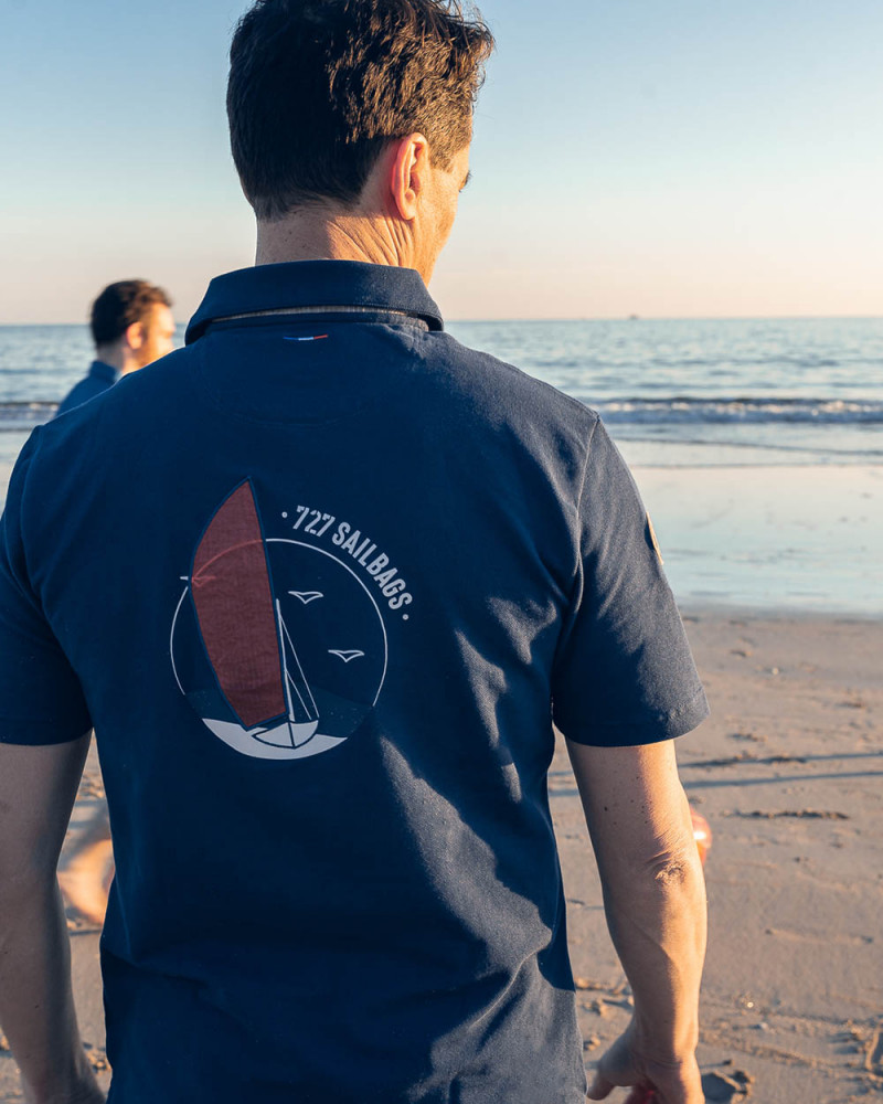 Short-sleeved Men Polo shirt - Navy