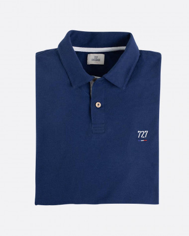 Short-sleeved Men Polo shirt - Navy