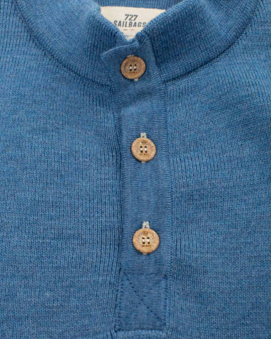 Men's sailor sweater in wool · Beige