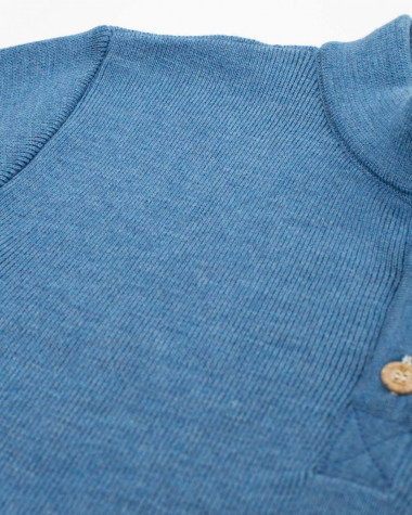 Men's sailor sweater in wool · Beige