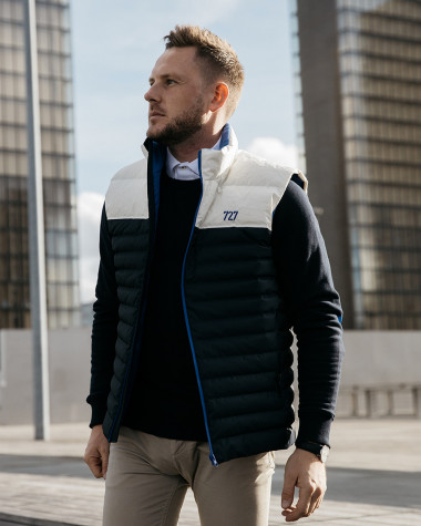 Men's sleeveless down jacket