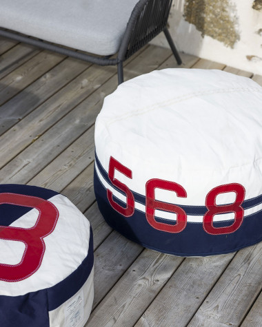 Cruise Bean Bag · ⌀72 Navy