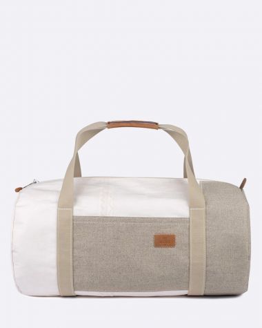 Duffel Bag Onshore · Linen and leather