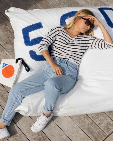 Maxi Bean Bag 140x140 - Navy