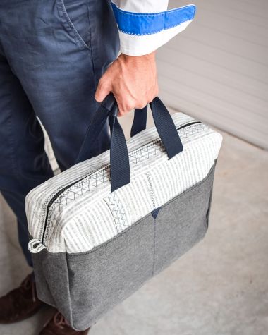 The Business Bag · Light Grey