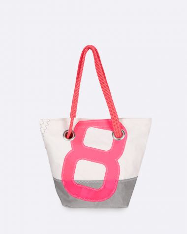 Hand Bag Legend · Navy Blue and Pink 