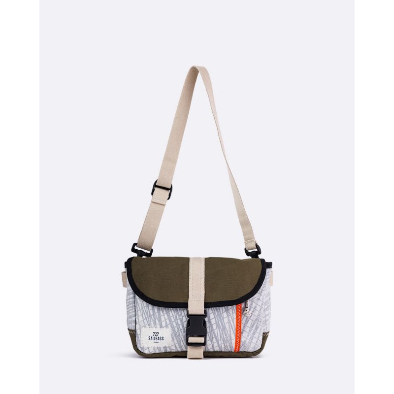 Scooty Handlebar cross-body bag convertible · Khaki and