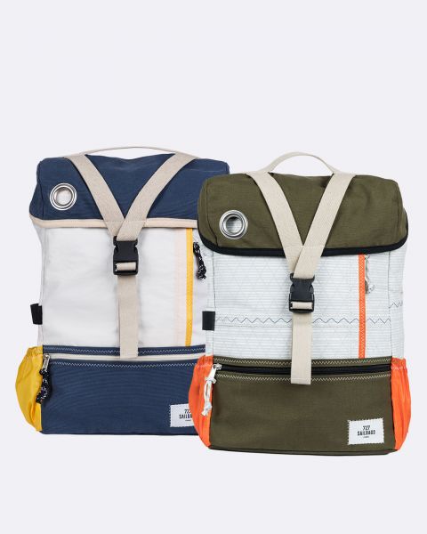 Duo Pack: Biky Pannier Backpack convertible · Blue and yellow