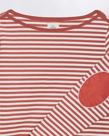 Women's Breton Shirt - Nantucket red