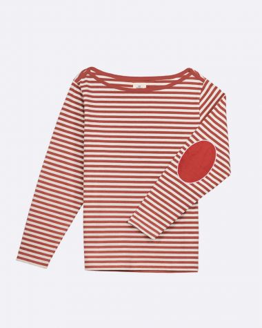 Women's Breton Shirt - Nantucket red