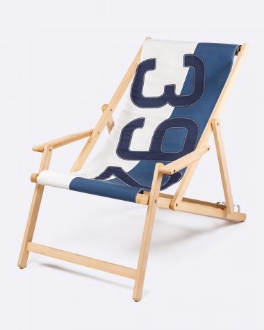 Beechwood deckchair · Nattier Blue