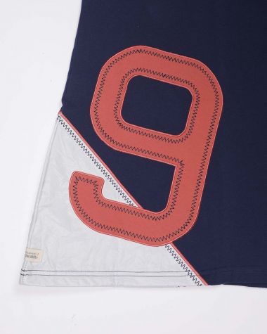 Yachting polo dress · Deep blue