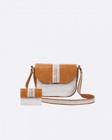 Half-moon cross-body & wallet · Combo pack