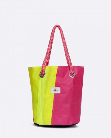 Beach Bag · Pink and yellow