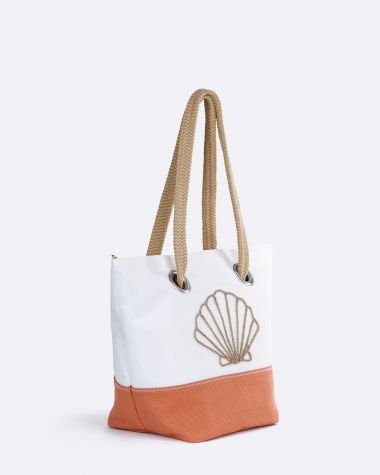 Handbag Légende · Coral cotton