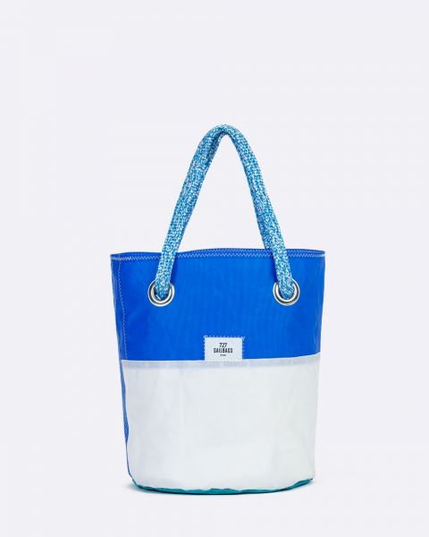 Beach Bag · Blue and white