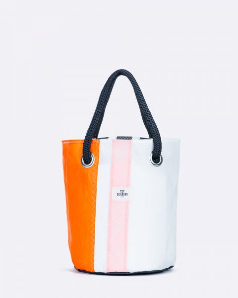Beach Bag · Orange and white
