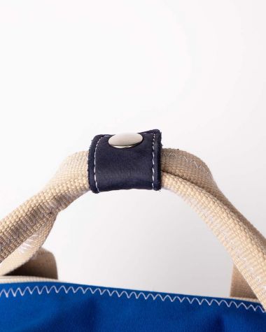 Eco-friendly backpack made from recycled sails