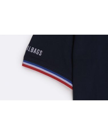 Men's short sleeve polo shirt · Navy Blue