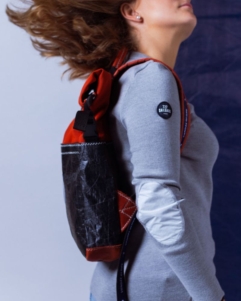 Rollup backpack · Vendée Globe Collection Black