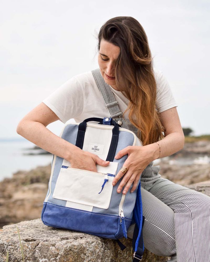 Willy Backpack · Blue Pearl