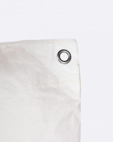 Maxi Bean Bag 55x55 in · Linen and Yellow