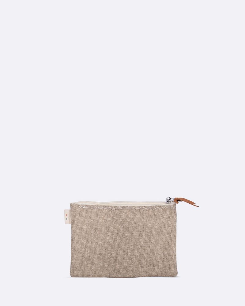 Pack: Legend handbag and Makeup Bag · Leather and Linen
