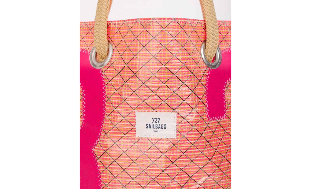Beach Bag · Pink and Sand