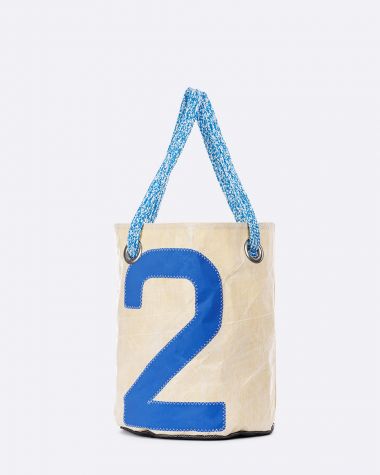 Beach Bag · Blue and beige