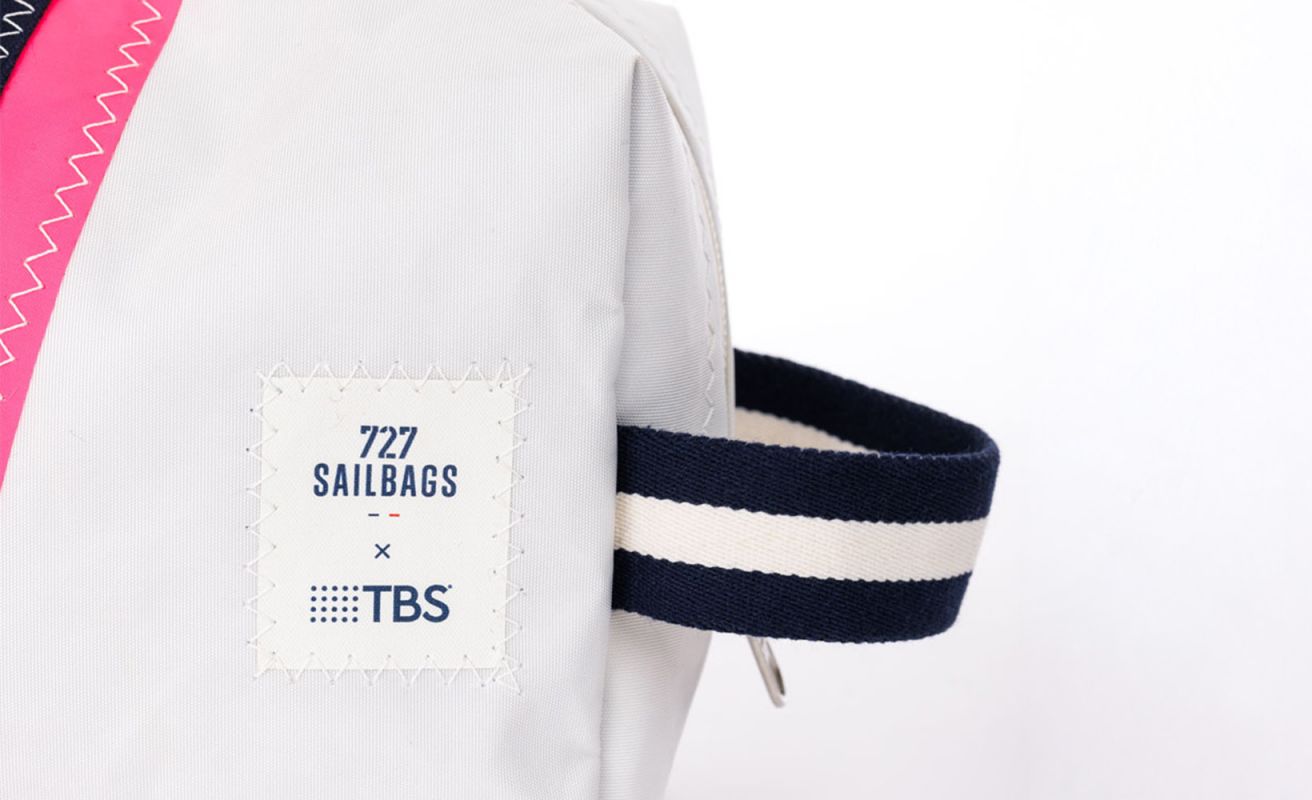 Windy Toiletry bag · 727 Sailbags x TBS