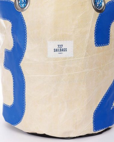 Combo Pack: Beach Bag and Pocket · Beige and Blue