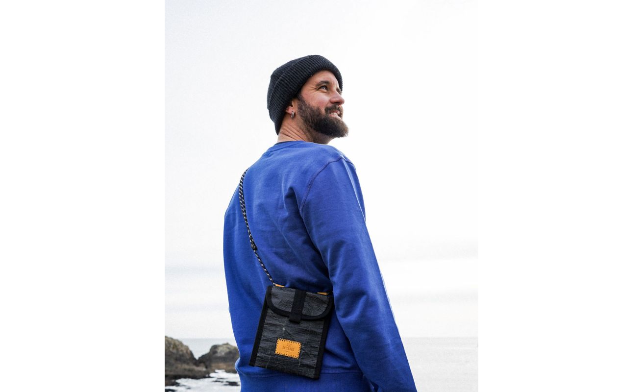 Combo pack: Laptop case and Crossbody pouch · Black sail