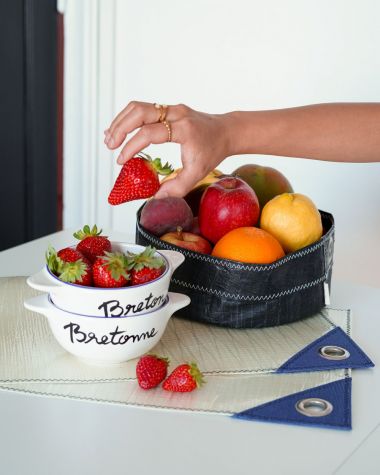 Black 3Di table basket - Size Medium