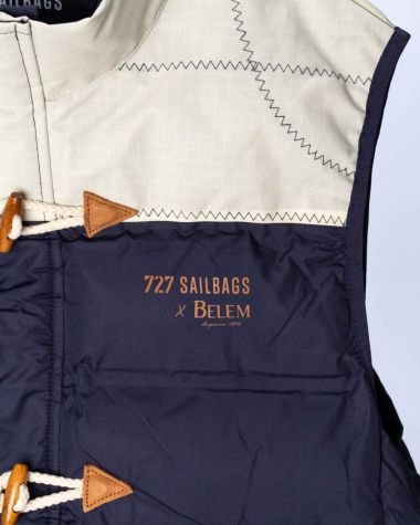 Men's sleeveless down jacket · Belem Collection