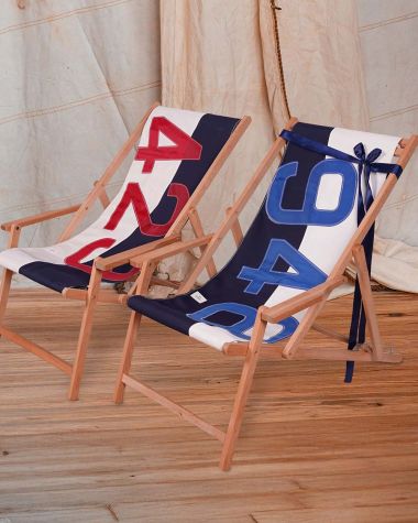 Holiday Gift Set "Dockside" · Pair of Deckchairs