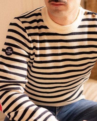 Men's sailor sweater in wool · Midship