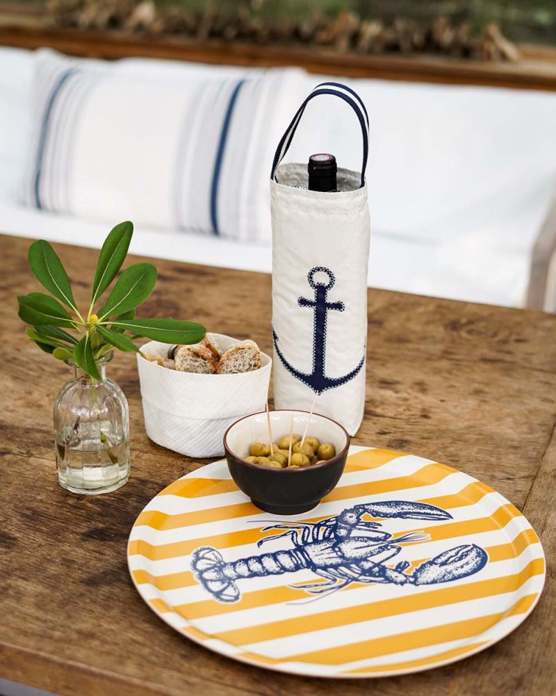 Wine bag · Blue anchor