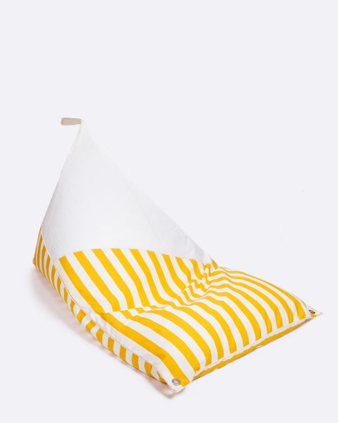 Berlingo Bean Bag · Dolce Vita Yellow Stripes