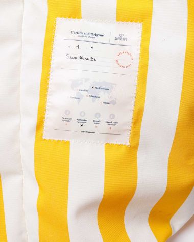 Berlingo Bean Bag · Dolce Vita Yellow Stripes