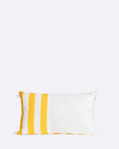 Cushion 20x12 in · Dolce Vita Yellow Stripes