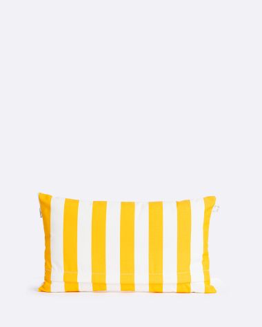 Cushion 20x12 in · Dolce Vita Yellow Stripes