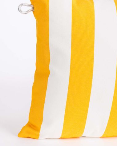 Cushion 20x12 in · Dolce Vita Yellow Stripes