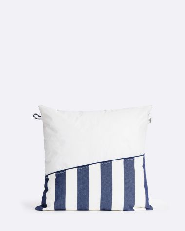 Cushion 15x15 in · Dolce Vita Navy Stripes