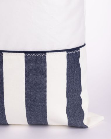 Cushion 15x15 in · Dolce Vita Navy Stripes