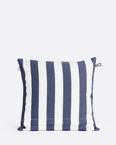 Cushion 20x20 in · Dolce Vita Navy Stripes