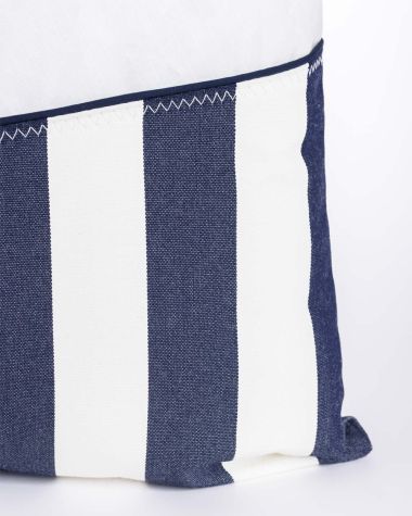 Cushion 20x20 in · Dolce Vita Navy Stripes